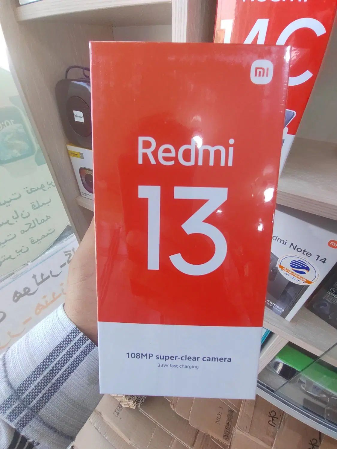 گوشی شیائومی redmi13 حافظه۲۵۶ رم۸ با۱۸ماه گارانتی|موبایل|شیراز, سعدیه جنوبی|دیوار