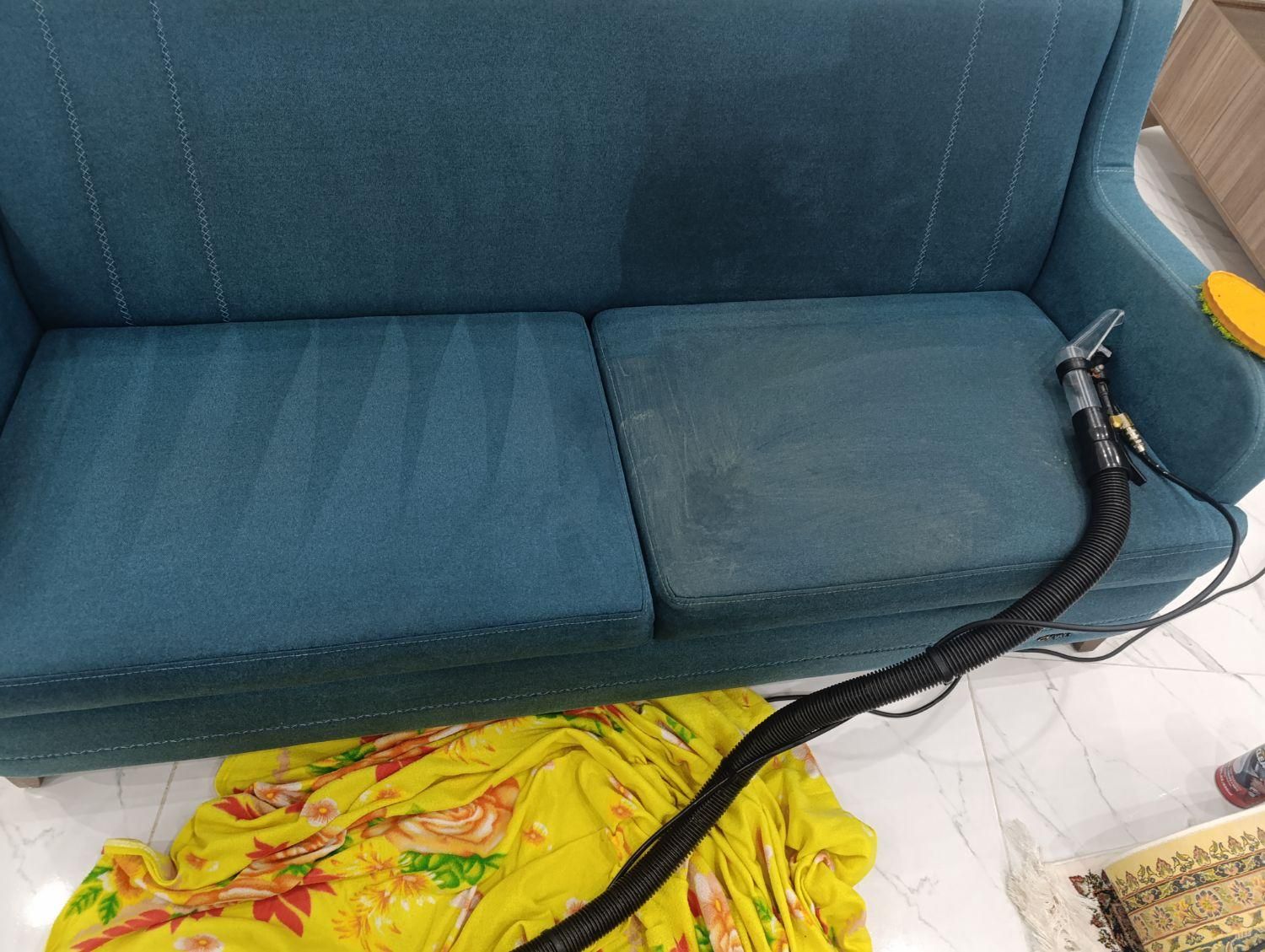 مبلشویی تمام مکانیزه با مواد نانو همسفر|خدمات نظافت|کوچصفهان, |دیوار