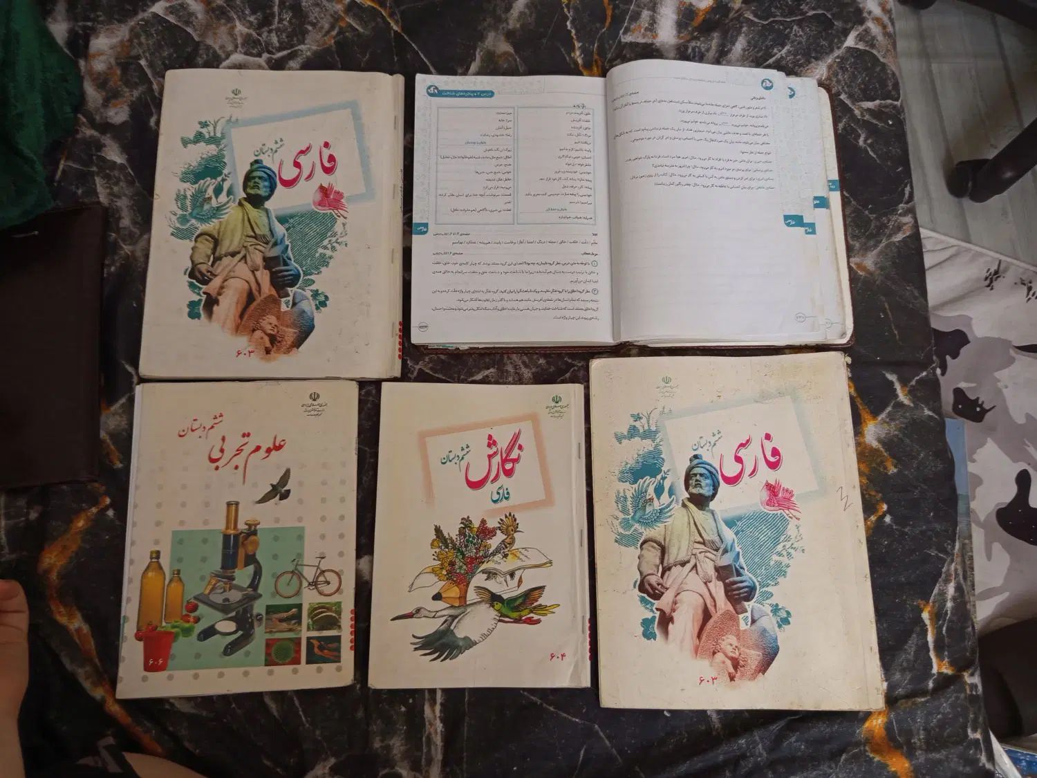 کتابای پایه ششم و دوازدهم. کلاغ سپید.جمعیت|کتاب و مجله آموزشی|تهران, هاشمی|دیوار