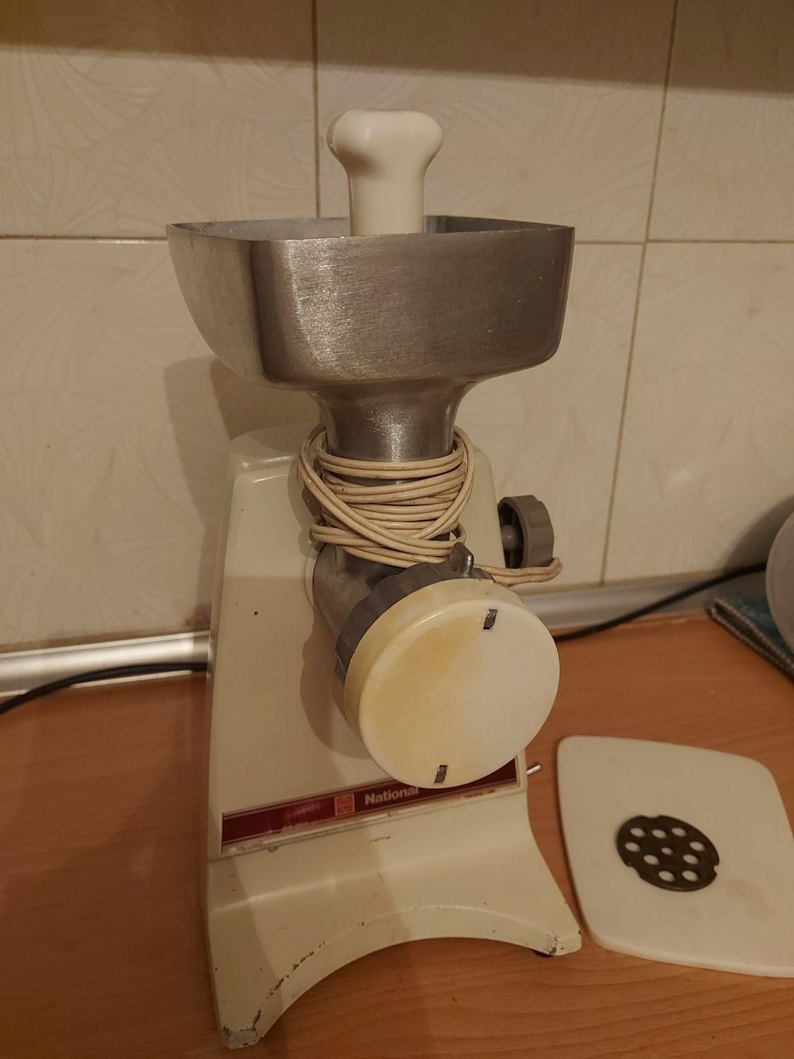 چرخ گوشت ناسیونال اصل ژاپن|خردکن، آسیاب، غذاساز|گنبد کاووس, |دیوار