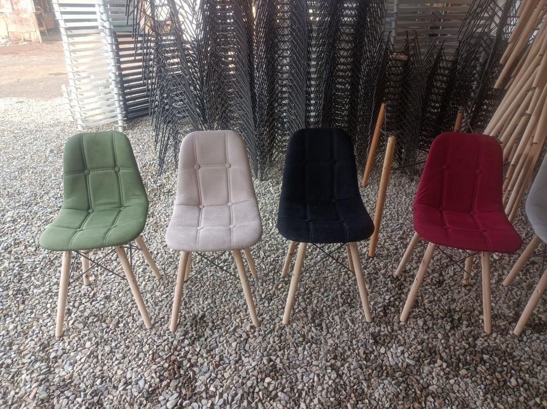 صندلی فایبر و لمسه و زین اسبی|میز و صندلی غذاخوری|زابل, |دیوار