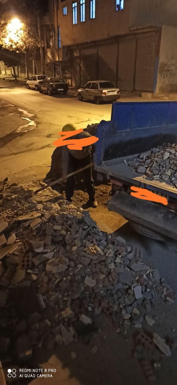 حمل نخاله،ومصالح ساختمانی|خدمات حمل و نقل|کنگاور, |دیوار