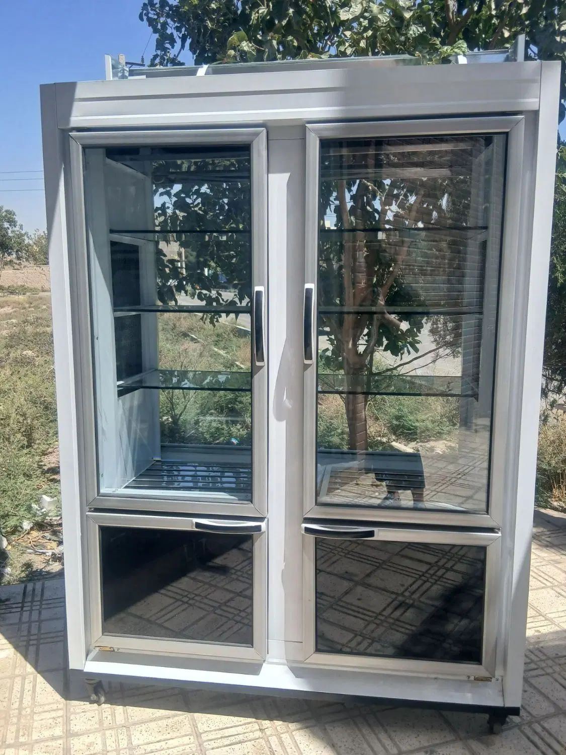 یخچال ۱۵۰ دوطرف نما|کافی‌شاپ و رستوران|کرج, اتحاد|دیوار