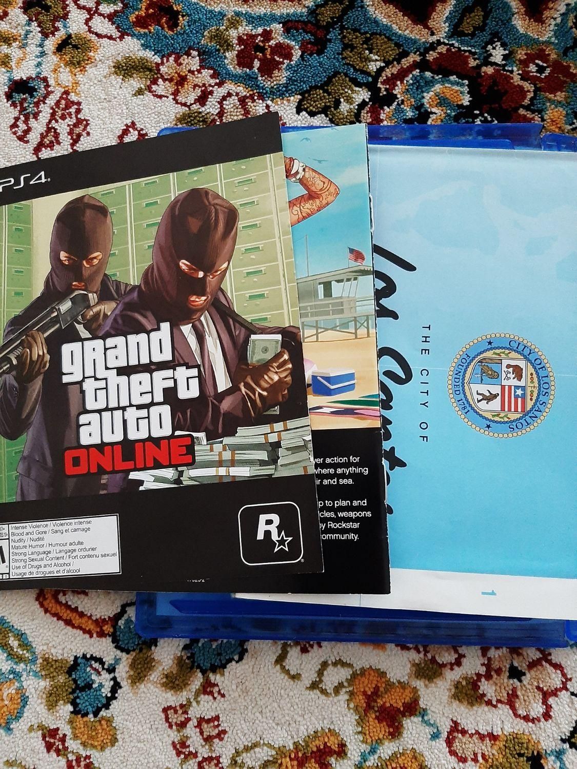 دیسک GTAV سالم مخصوص ps4|کنسول، بازی ویدئویی و آنلاین|تهران, فلاح|دیوار