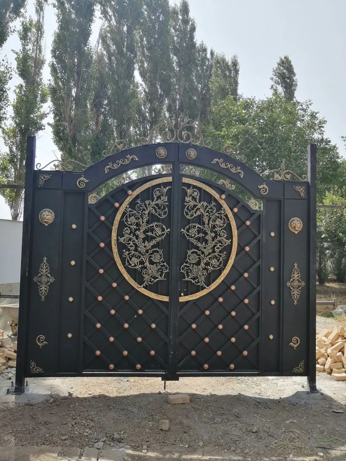 درب باغی۳۲۴،درب حیاطی۳۲۴،درب پارکینگی ریلی۳۲۴|مصالح و تجهیزات ساختمان|کرج, بازار آهن|دیوار