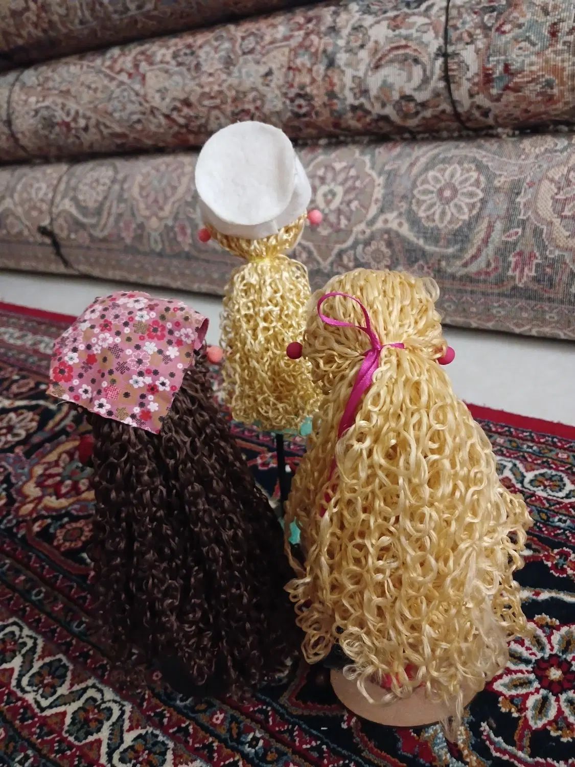 سه عدد عروسک|اسباب‌‌بازی|کرج, باغستان|دیوار