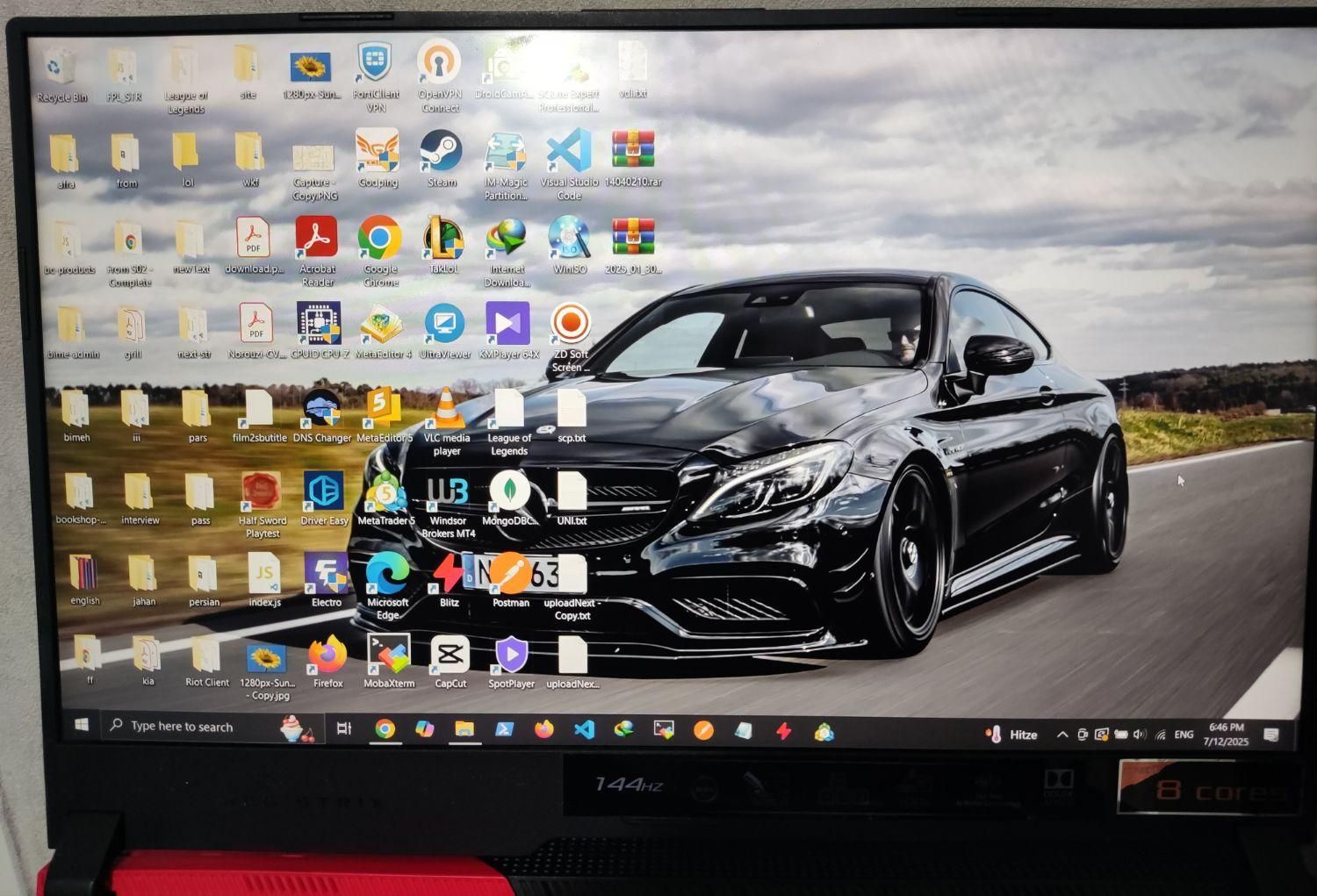 لپ تاپ  Rog Strix Asus|رایانه همراه|تهران, تهرانپارس غربی|دیوار