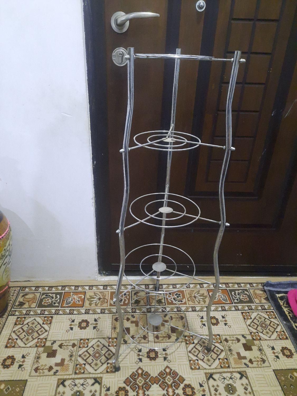 جا قابلمه ای استیل|آب‌چکان و نظم‌دهنده ظروف|شیراز, گلشن|دیوار
