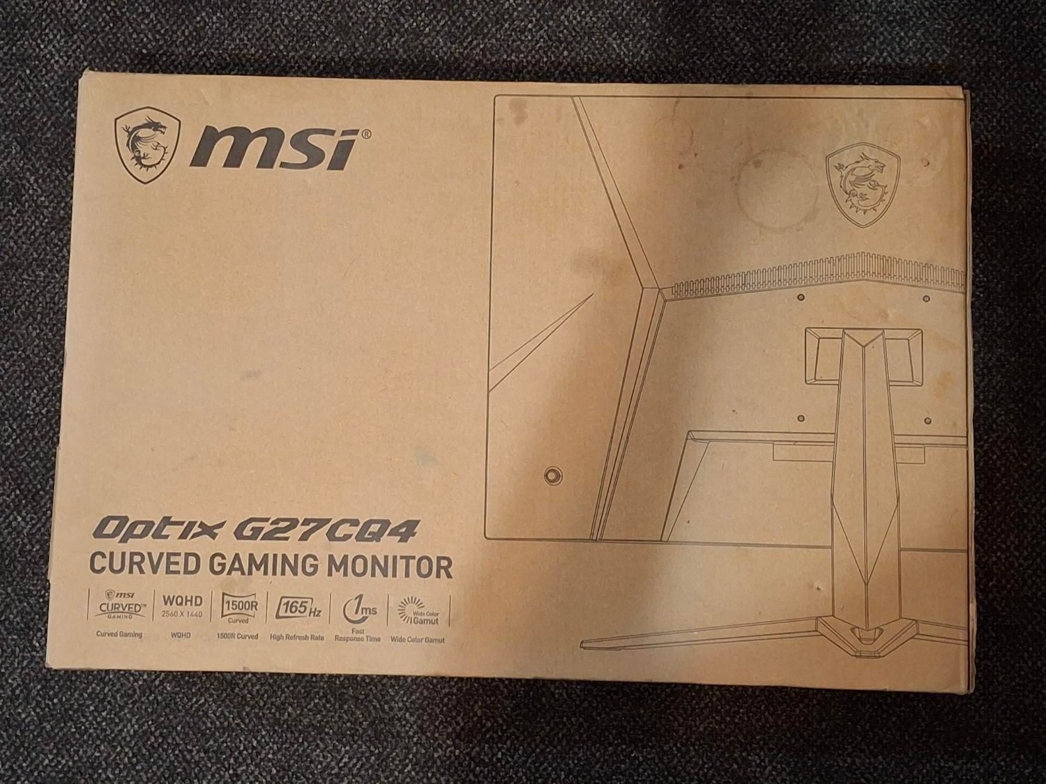 مانیتور گیمینگ msi optix g27cq4|قطعات و لوازم جانبی رایانه|دزفول, |دیوار