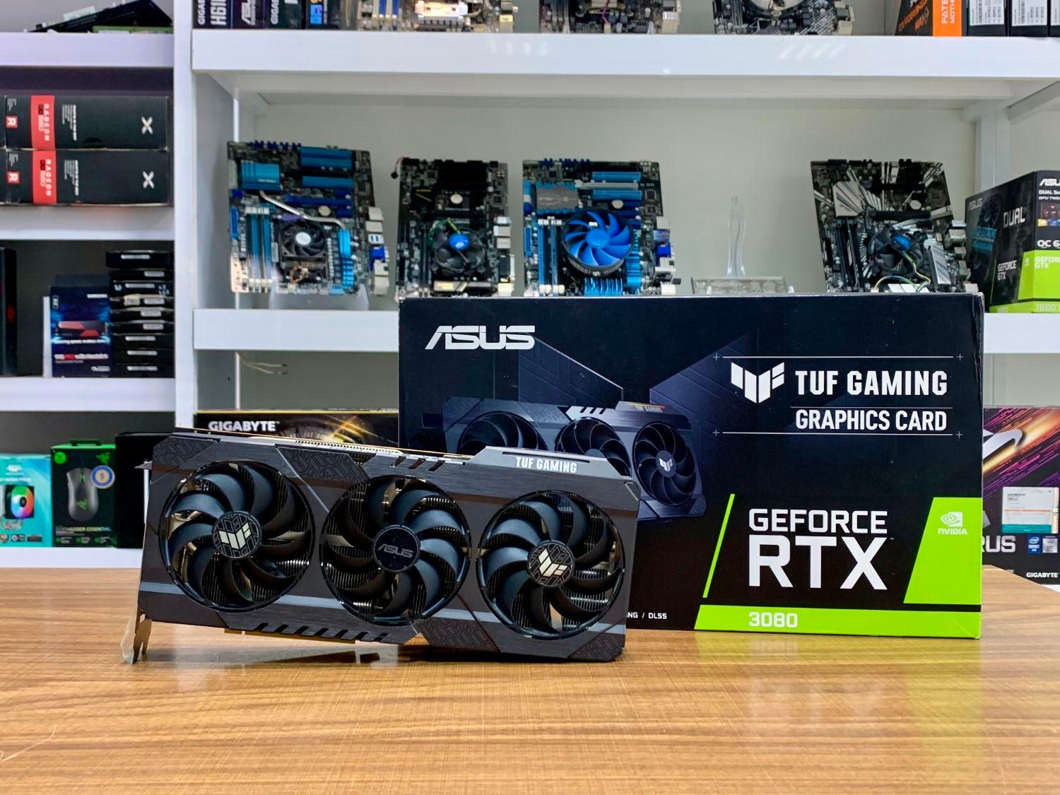 کارت گرافیک RTX 3080 ASUS TUF|قطعات و لوازم جانبی رایانه|مشهد, عامل|دیوار