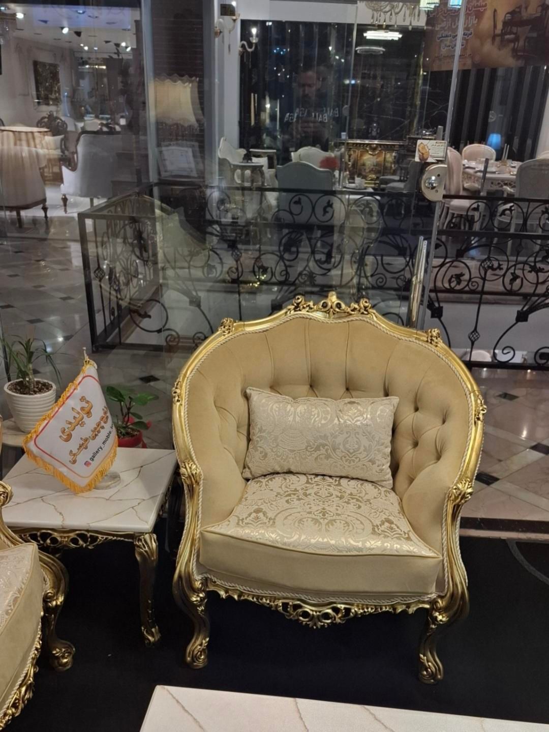 مبلمان کلاسیک استیل زمرد سلطنتی 7نفره مبلمان راحتی|مبلمان خانگی و میز عسلی|تهران, یافت آباد جنوبی|دیوار