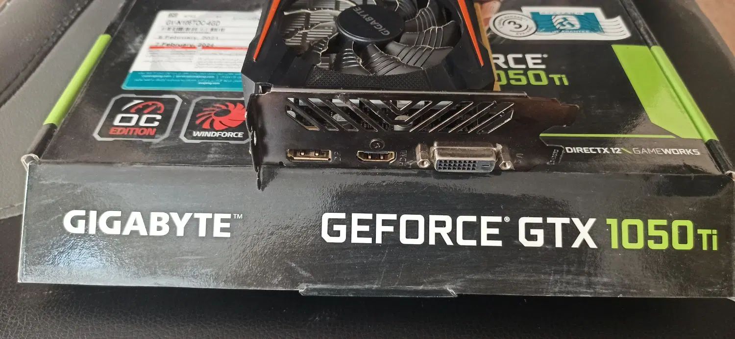گرافیک 1050Ti|قطعات و لوازم جانبی رایانه|مشهد, سرافرازان|دیوار