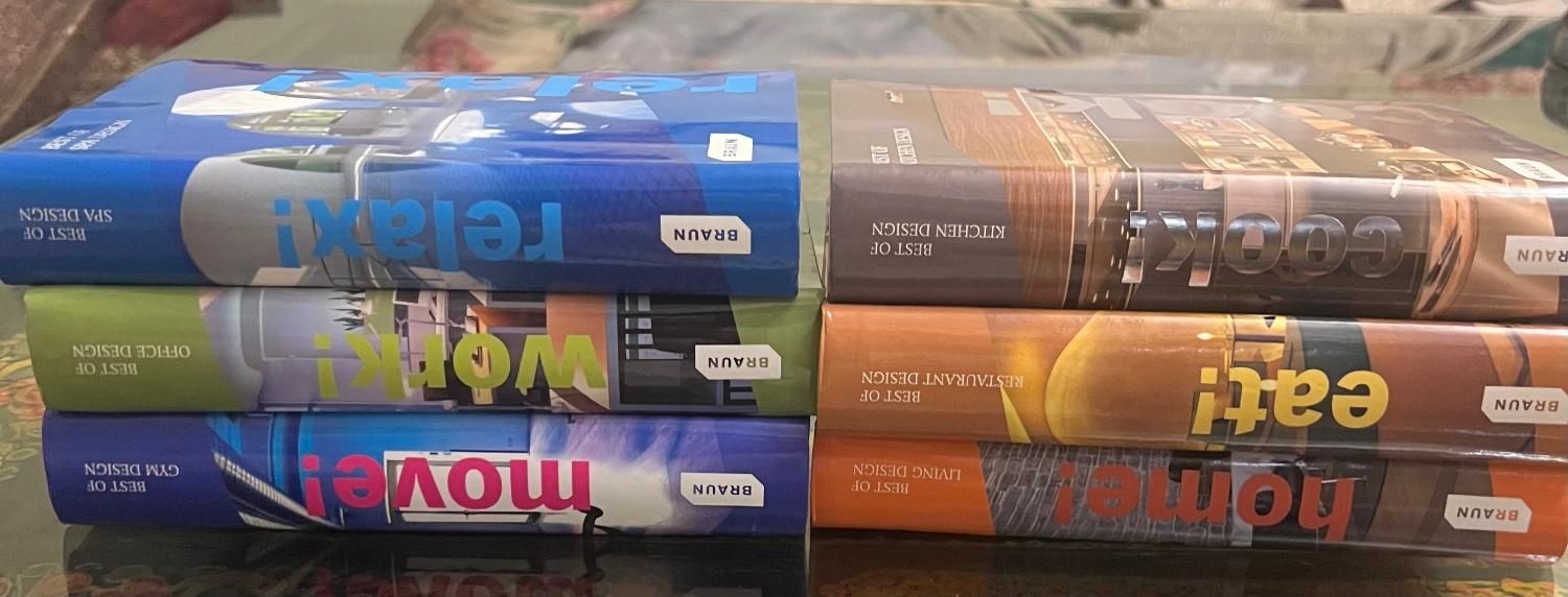 ۶عدد کتابهای معماری اصل|کتاب و مجله آموزشی|تهران, الهیه|دیوار