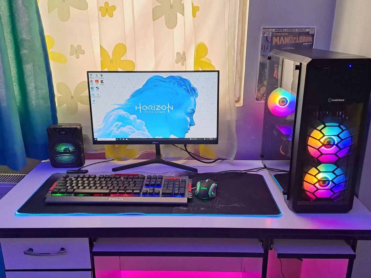 pc کیس گیمینگ پک اقتصادی کامپیوتر و مانیتور|رایانه رومیزی|اندیشه, اندیشه فاز ۱|دیوار