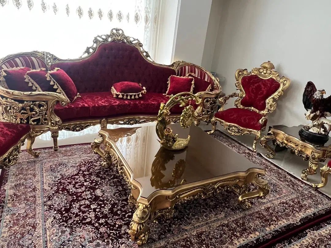 مبل استیل کاملا نو‌|مبلمان خانگی و میز عسلی|تهران, ونک|دیوار