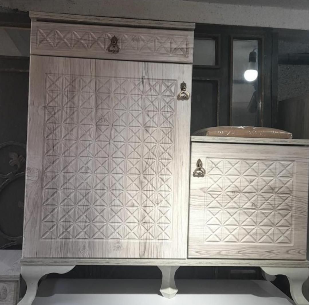 جا کفشی نشیمن دار|جاکفشی، کمد، دراور|بهبهان, |دیوار