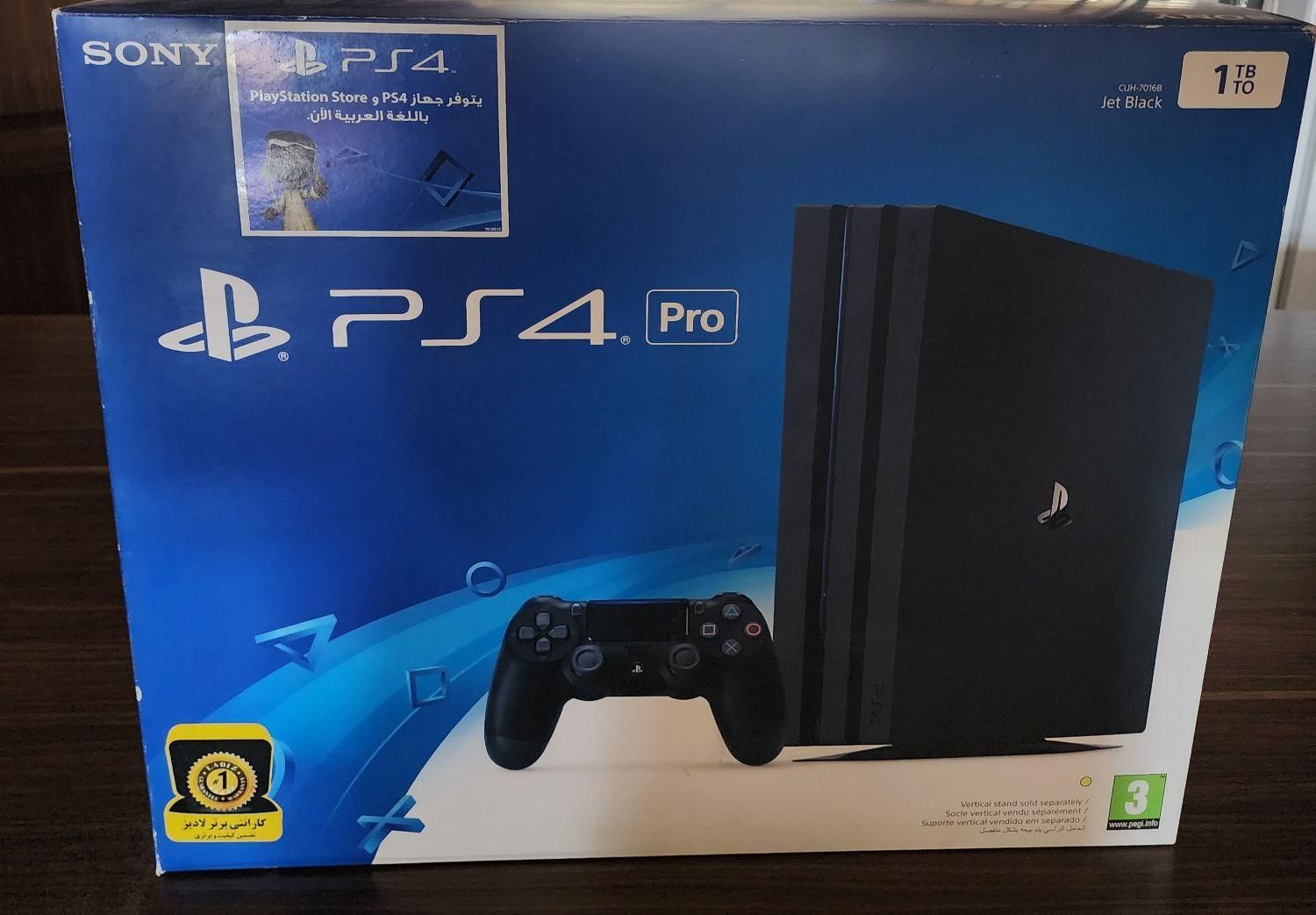 PS4 Pro بسیار کم کار در حد نو|کنسول، بازی ویدئویی و آنلاین|اصفهان, ناژوان|دیوار
