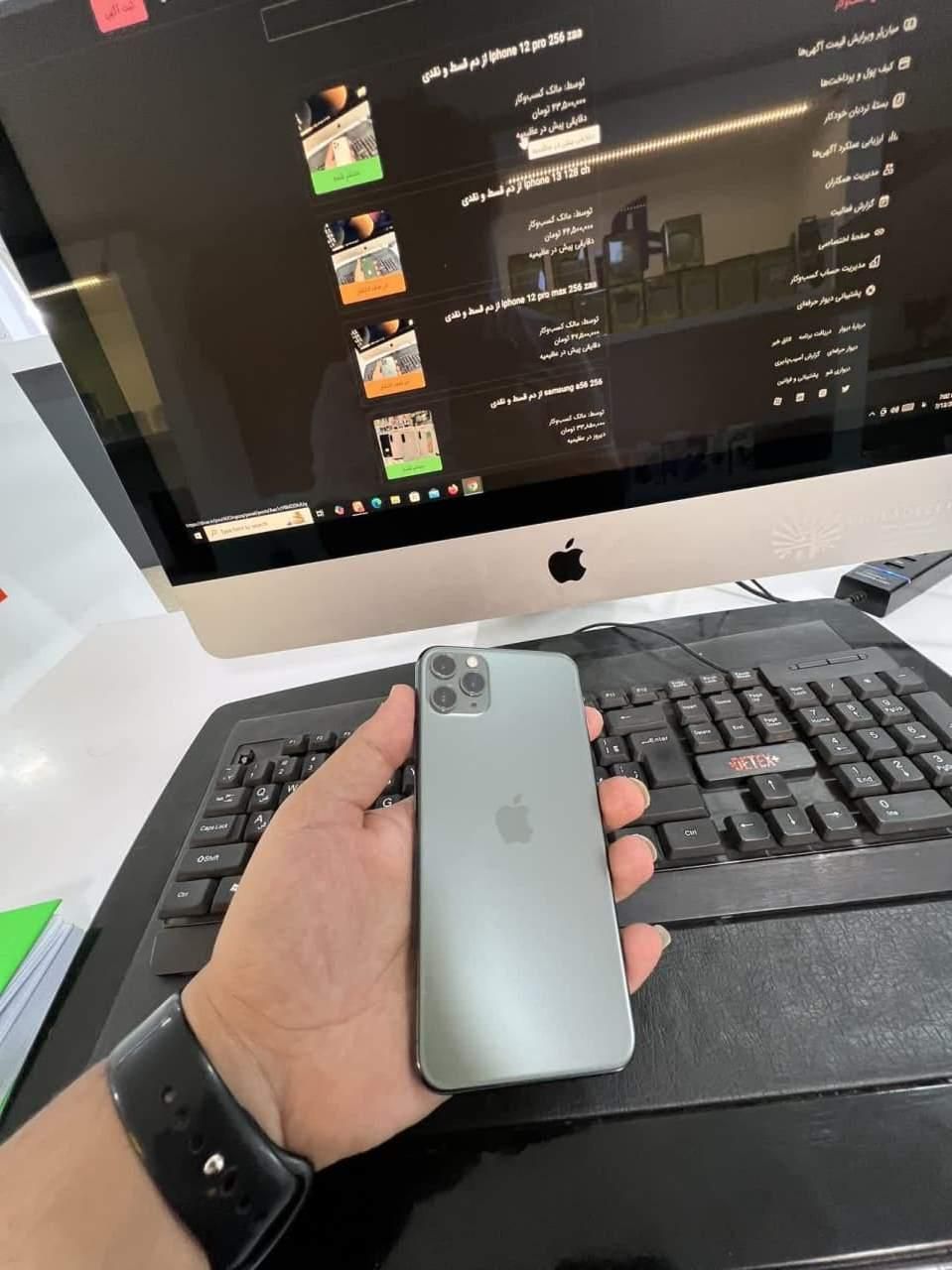 iphone 11 pro max 256 zaa از دم قسط و نقدی|موبایل|کرج, عظیمیه|دیوار