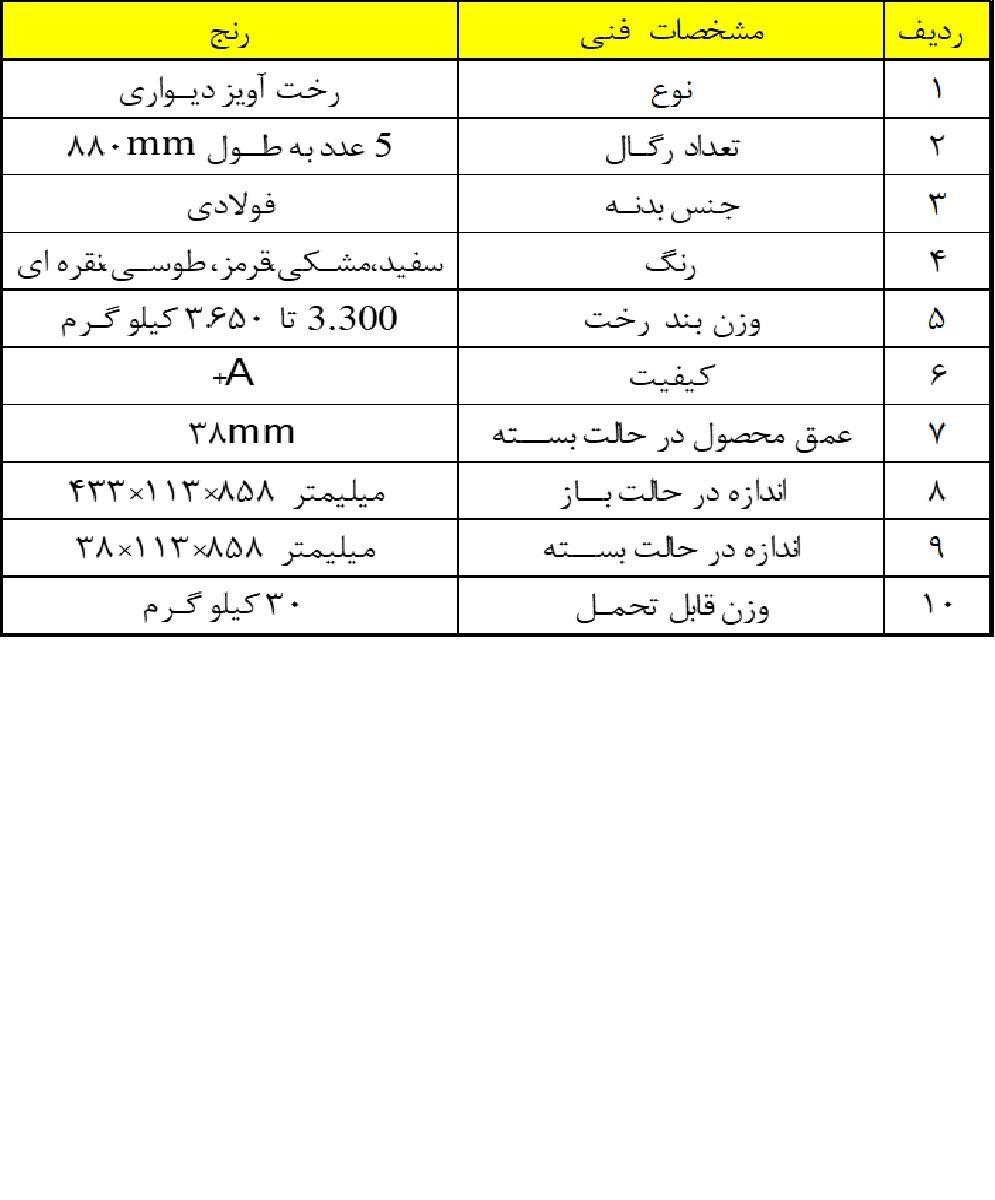 رخت آویز دیواری سهند مدل پریناز|فروشگاه و مغازه|مشهد, شهرک صنعتی توس|دیوار