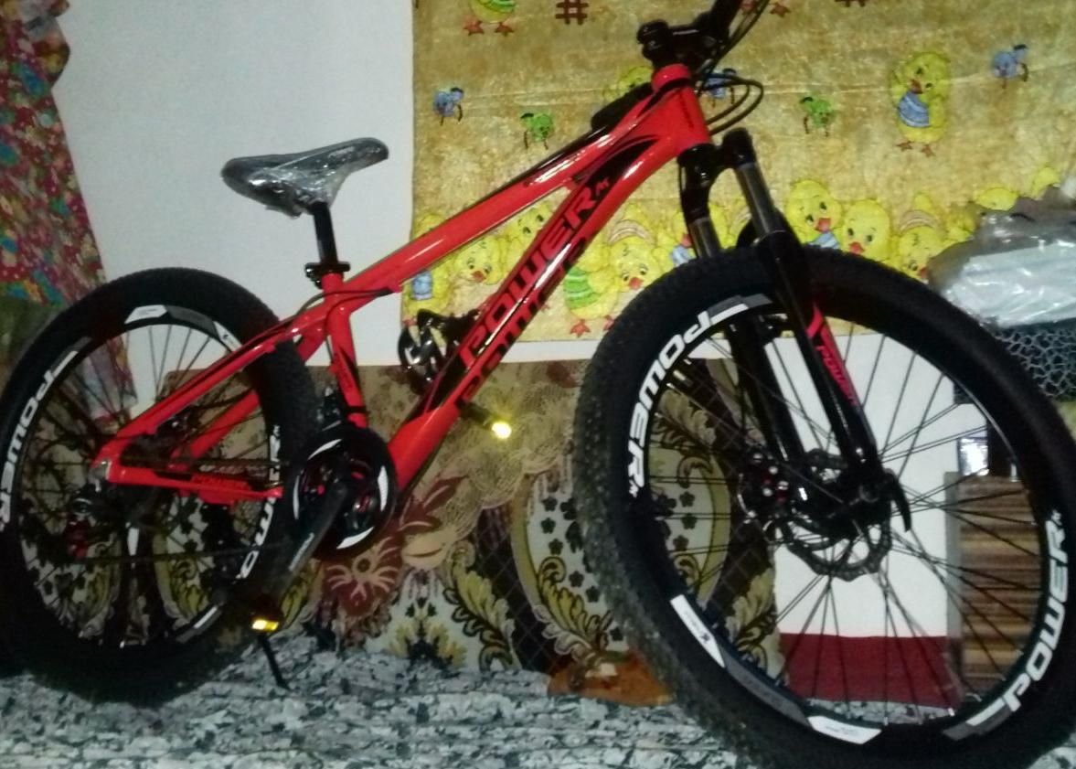 دوچرخه حرفه ای سایز ۲۶ برند پاور معاوضه با گوشی|دوچرخه، اسکیت، اسکوتر|ماسال, |دیوار