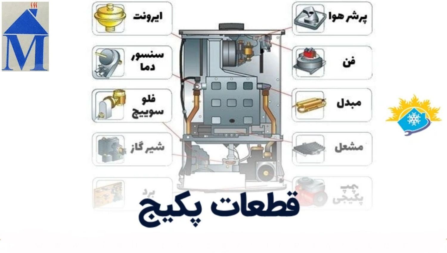پکیج مارک و برند لورچ(تاسیسات مدرن)|آبگرمکن، پکیج، شوفاژ|اصفهان, رزمندگان|دیوار