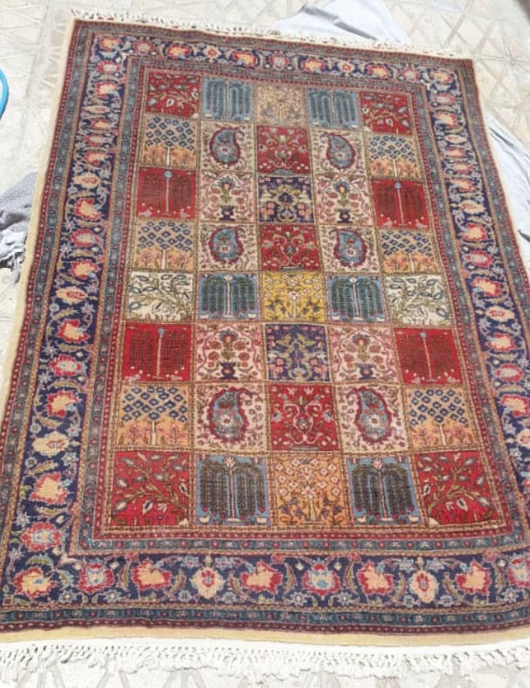 قالیچه دستبافت سنگسری|فرش|مهدی شهر, |دیوار