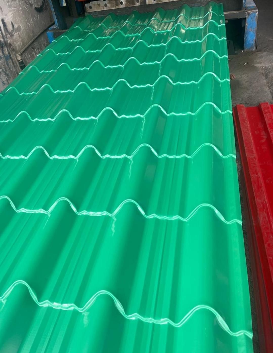 سقف شیبدار ورق فولاد مبارکه هفت الماس ابی سفید|عمدهفروشی|ری, صالحآباد شرقی|دیوار