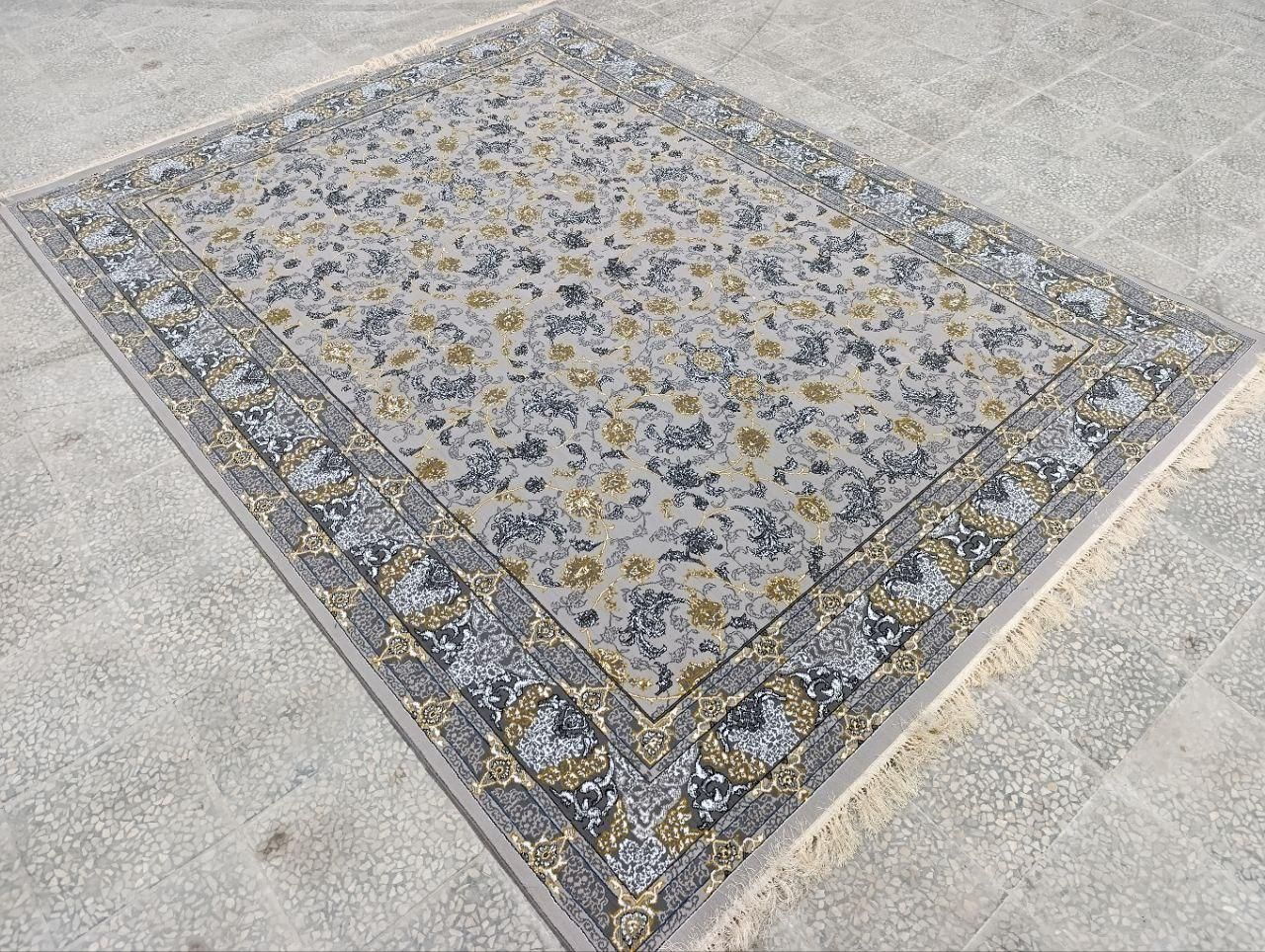 فرش طزح مانلی همه رنگ|فرش|ساوه, |دیوار