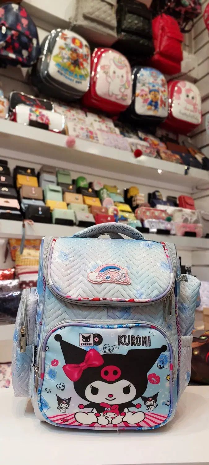 کوله پشتی مدرسه ای کرومی (وارداتی)|کیف، کفش، کمربند|مشهد, جانباز|دیوار