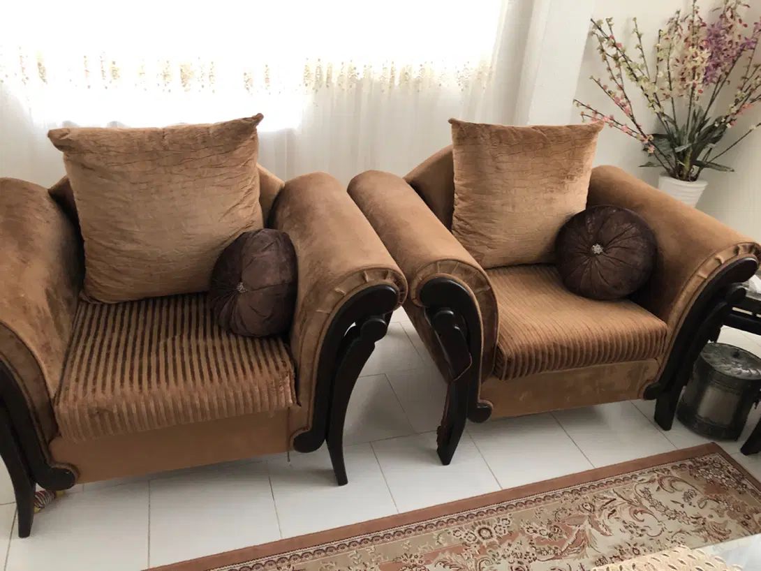 مبلمان ۷ نفره|مبلمان خانگی و میز عسلی|رشت, پورسینا|دیوار