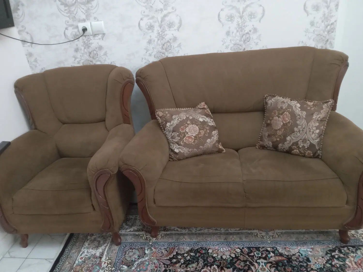 مبل ۶ نفره|مبلمان خانگی و میز عسلی|تهران, صد دستگاه|دیوار