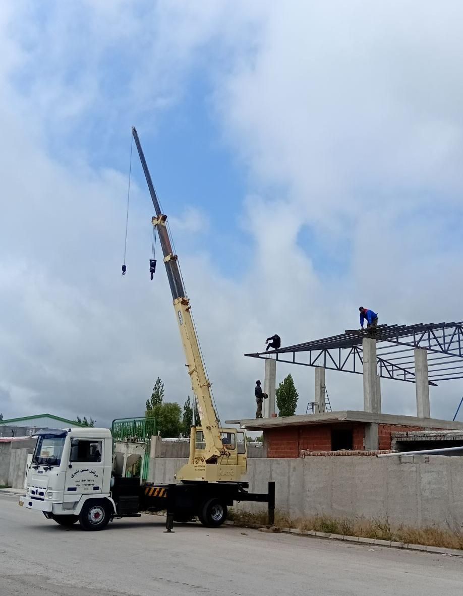 جرثقیل ۷تن دکل بلند|خدمات حمل و نقل|اردبیل, |دیوار