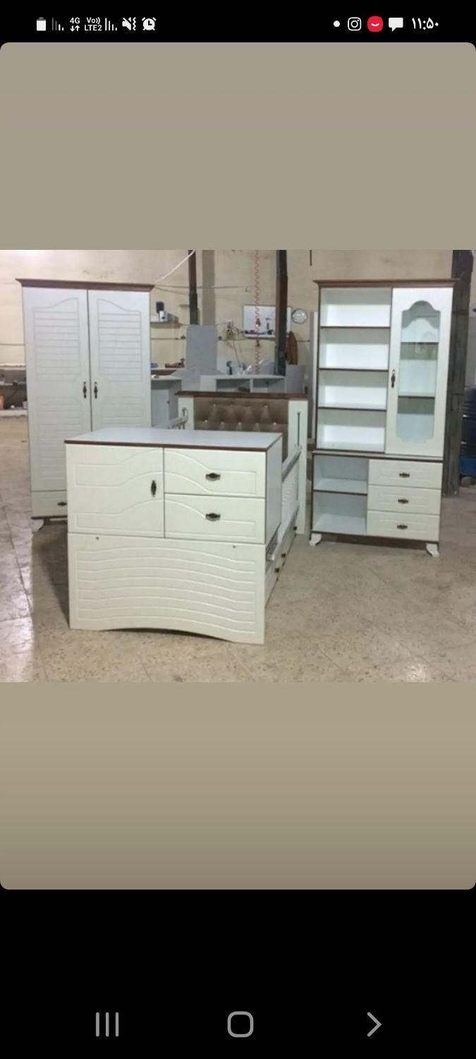 کمدوتخت دومنظوره اقساطی|تخت و صندلی بچه|رشت, بازار|دیوار