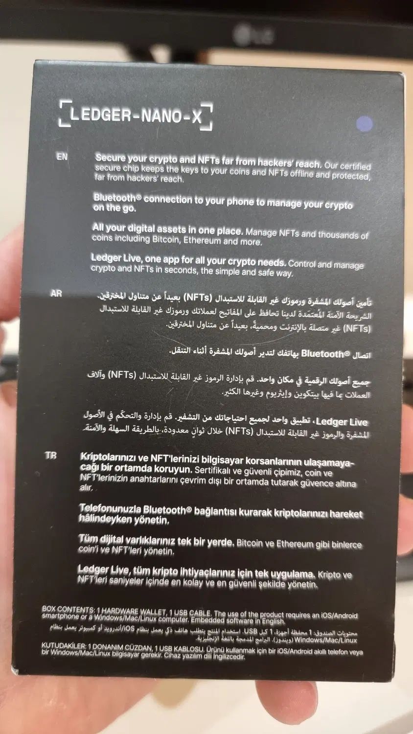 کیف پول لجر نانو ایکس / Ledger Nano X|قطعات و لوازم جانبی رایانه|تهران, سازمان برنامه جنوبی|دیوار