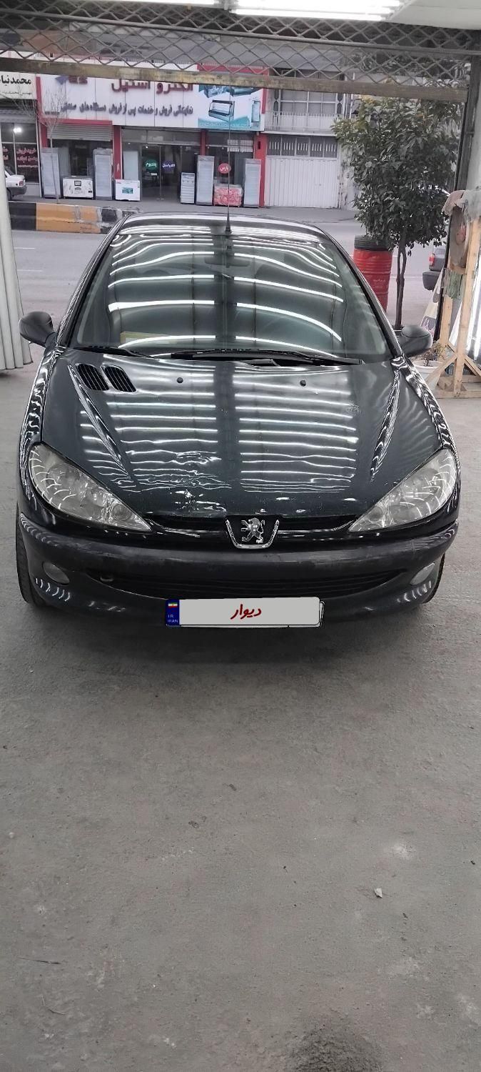 پژو 206 تیپ ۲، مدل ۱۳۸۲ ( رنگ سبز)|خودرو سواری و وانت|بابل, |دیوار