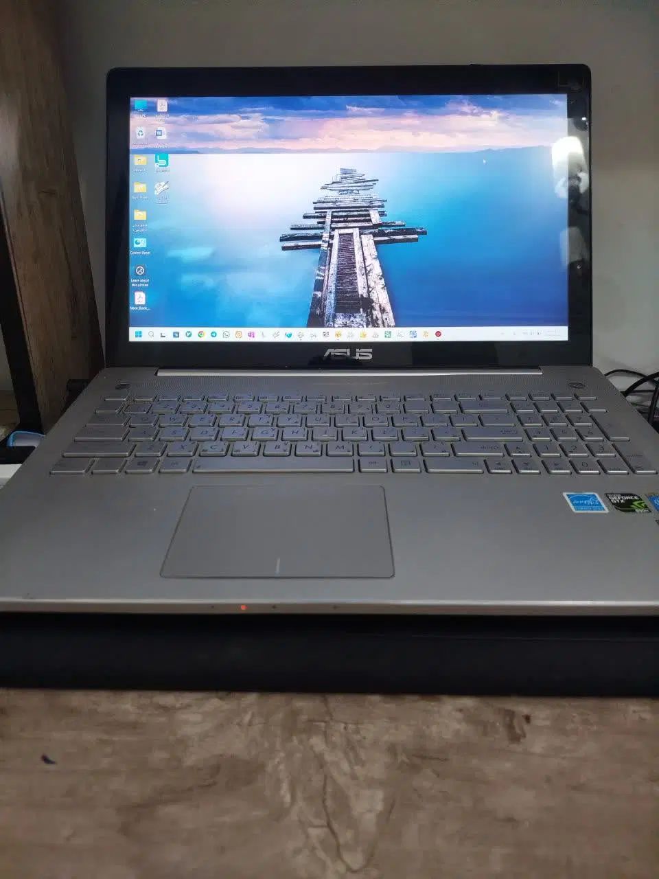 لپتاپ تاچ ASUS مدل N550JK|رایانه همراه|اصفهان, پروین|دیوار