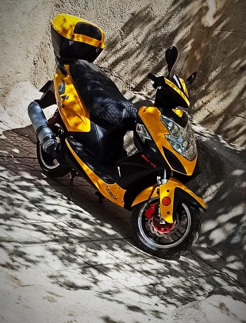 موتور خاص اتومات مخصوص خانم و آقا درحدنو نقد وچک|موتورسیکلت|همدان, |دیوار