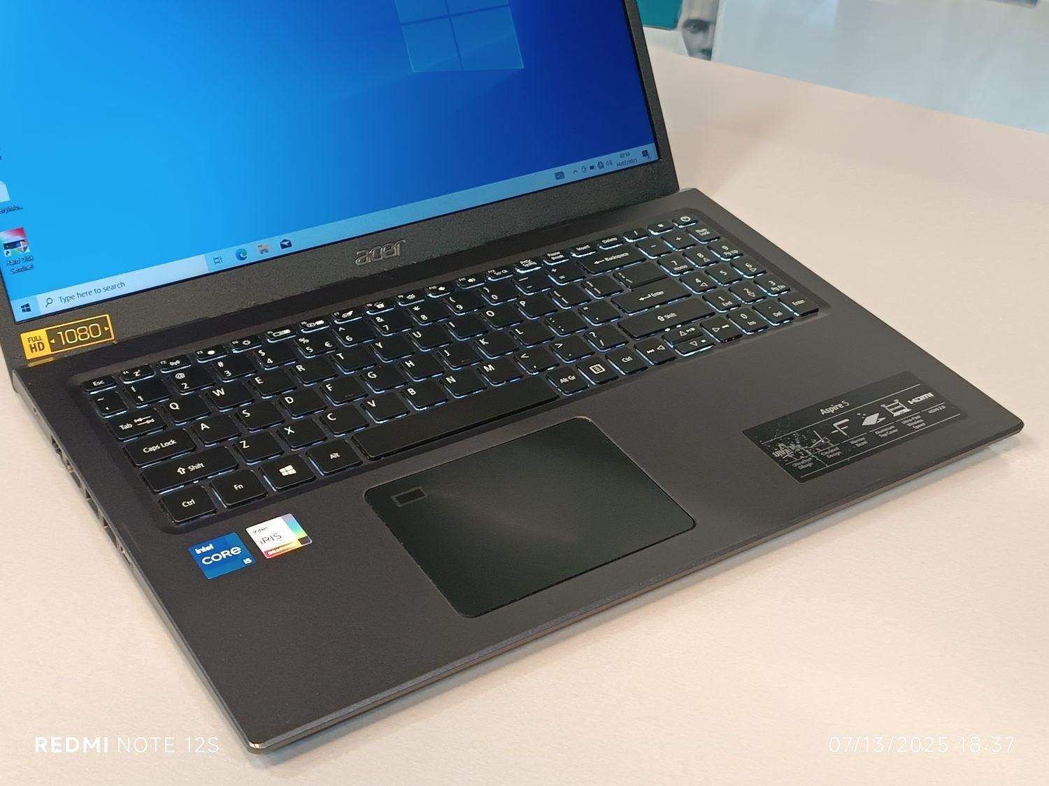 لپ تاپ acer aspire|رایانه همراه|مشهد, شهرک رازی|دیوار