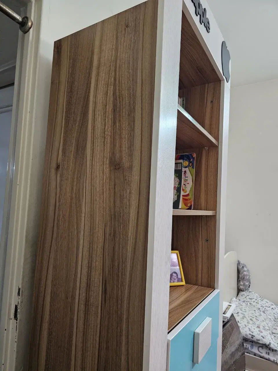 کتابخانه|کتابخانه، شلف، قفسه‌های دیواری|مشهد, وکیل‌آباد|دیوار
