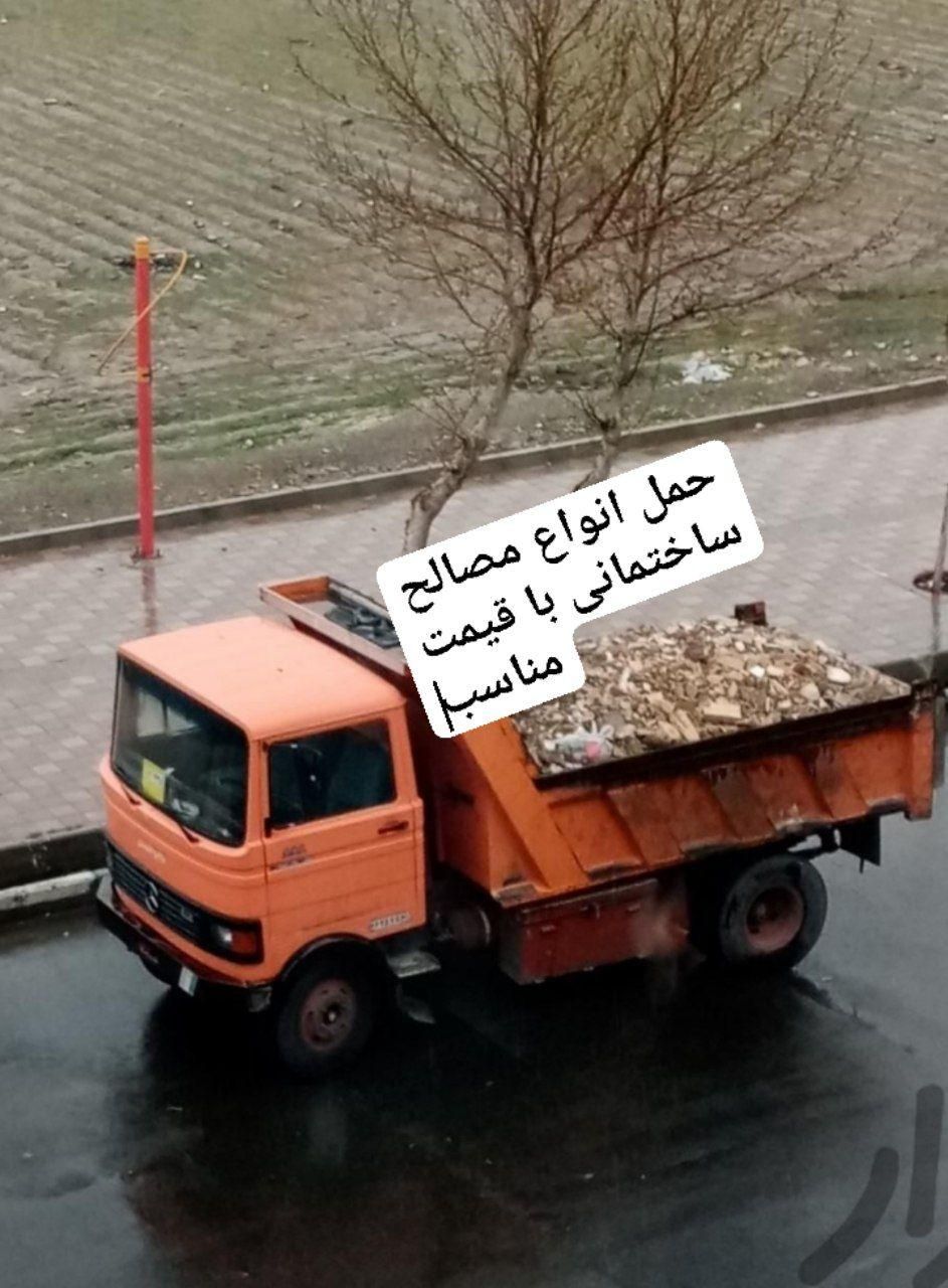 خاورکمپرسی برای حمل ماسه.خاک.نخاله.بلوک.آجر|خدمات حمل و نقل|سنندج, |دیوار