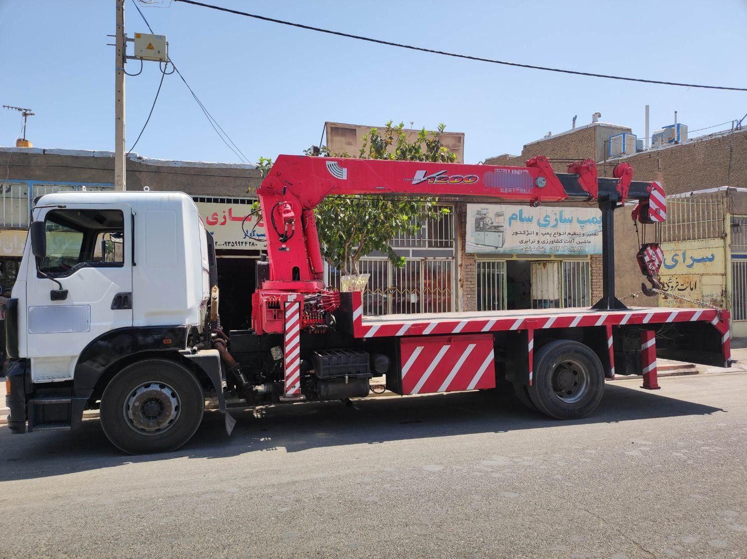 خدمات جرثقیل شبانه روزی سنگین|خدمات حمل و نقل|سبزوار, شهرک صنعتی خاوران|دیوار