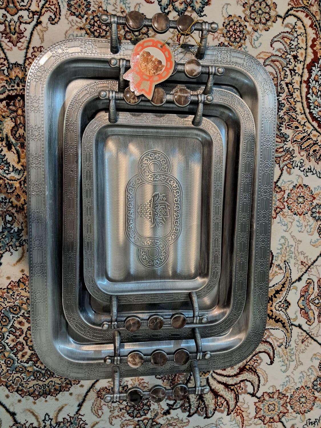 سینی چایی نونو|ظروف سرو و پذیرایی|اراک, |دیوار