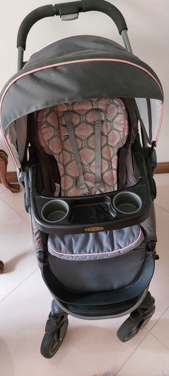 کالسکه و کریر برند گراکو.و تخت کنار مادر|کالسکه و لوازم جانبی|تهران, ستارخان|دیوار