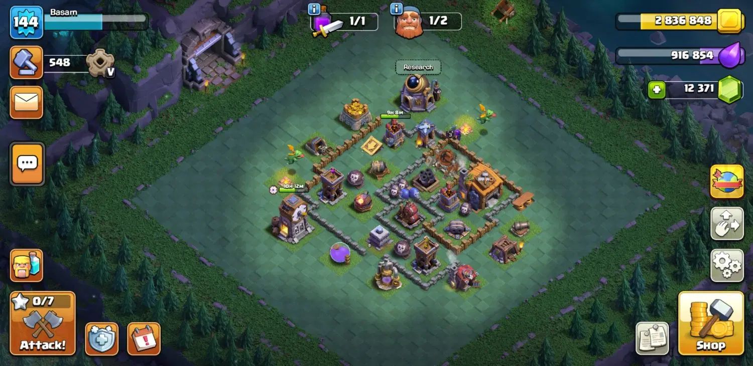 Clash of Clans کلش آو کلنز|کنسول، بازی ویدئویی و آنلاین|تهران, الهیه|دیوار