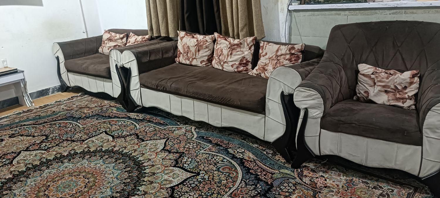 مبل مبلمان ۹ نفره|مبلمان خانگی و میز عسلی|اهواز, ۳۰ متری|دیوار