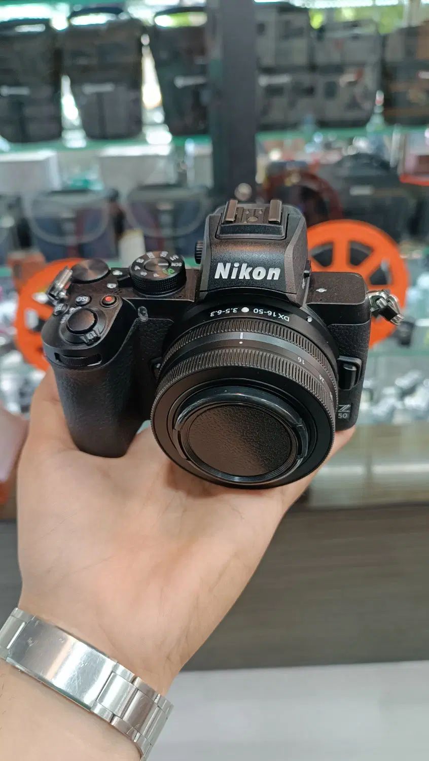 Nikon Z50 به همراه دو تا لنز (آکبند)|دوربین عکاسی و فیلم‌برداری|تهران, امام خمینی|دیوار