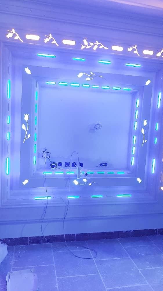 گچ کاری و سفید کاری و ابزار  و لکه گیری|خدمات پیشه و مهارت|نسیم‌شهر, |دیوار