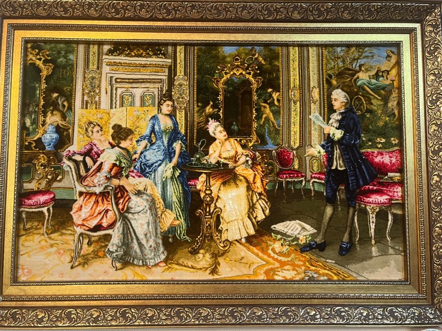 تابلو فرش دستبافت شاعر جوان دستباف تبریز|تابلو فرش|تهران, کیانشهر|دیوار