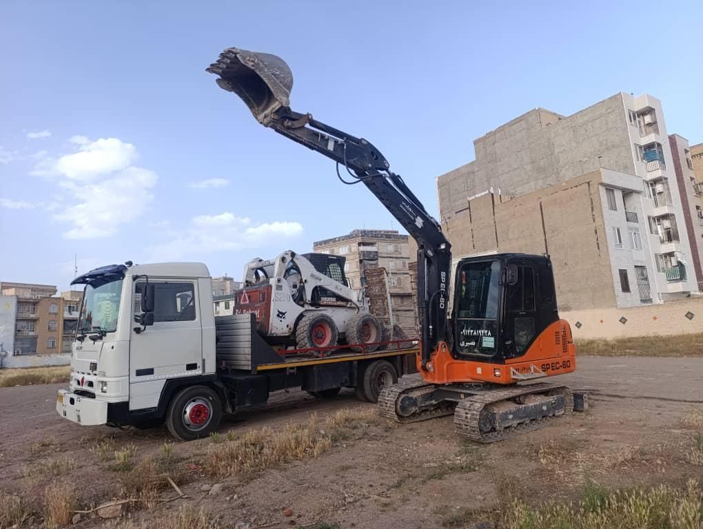 بابکت مینی بیل پیکور حمل نخاله خاور کمپرسی|خدمات حمل و نقل|قزوین, |دیوار