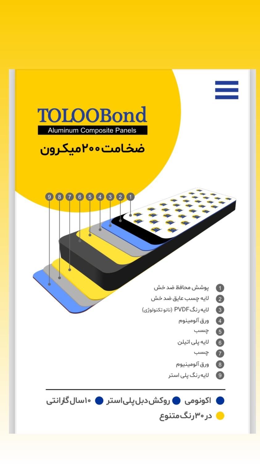 ورق کامپوزیت علیزاده|مصالح و تجهیزات ساختمان|گرگان, |دیوار